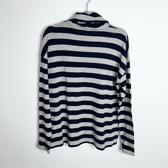 J. Crew Top Women Medium Sweater Turtleneck Kelly Green Long Sleeve Preppy FF - Picture 5 of 8